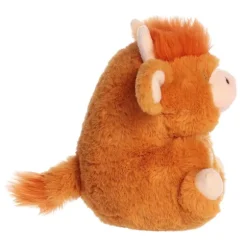 Harvey the Highland Cow Stuffed Animal 5 Inch Rolly Pet by Aurora