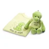 Hear Me Rawr Plush Dinosaur with Matching Toddler T-shirt Gift Set by Demdaco
