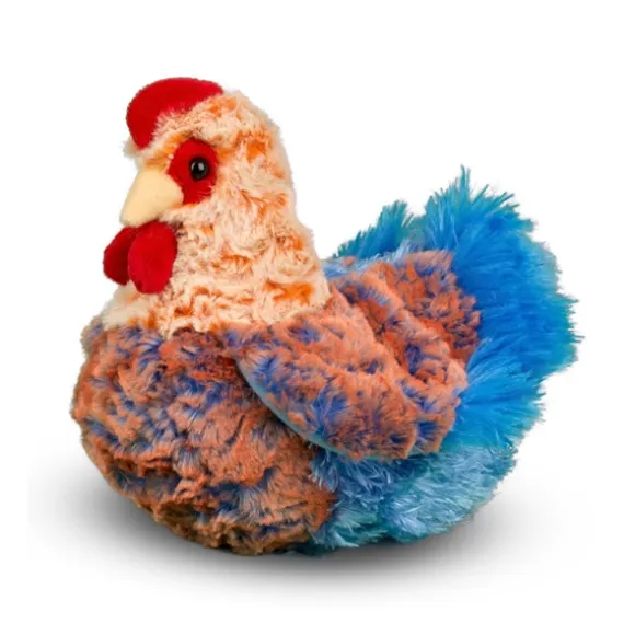 Henrietta the Plush Blue Laced Red Wyandotte Hen by Douglas