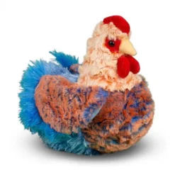 Henrietta the Plush Blue Laced Red Wyandotte Hen by Douglas