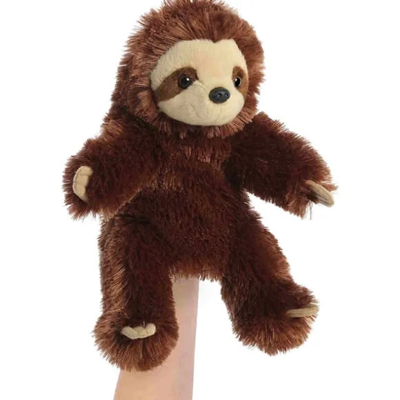 Hercules the Plush Sloth Puppet by Aurora