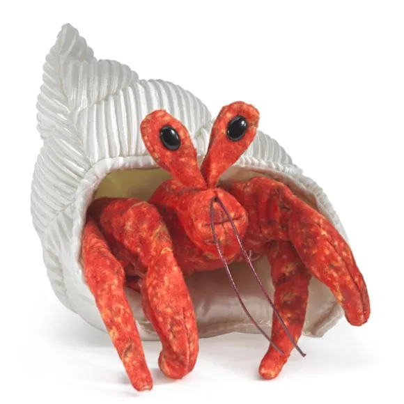Hermit Crab Finger Puppet by Folkmanis Puppets