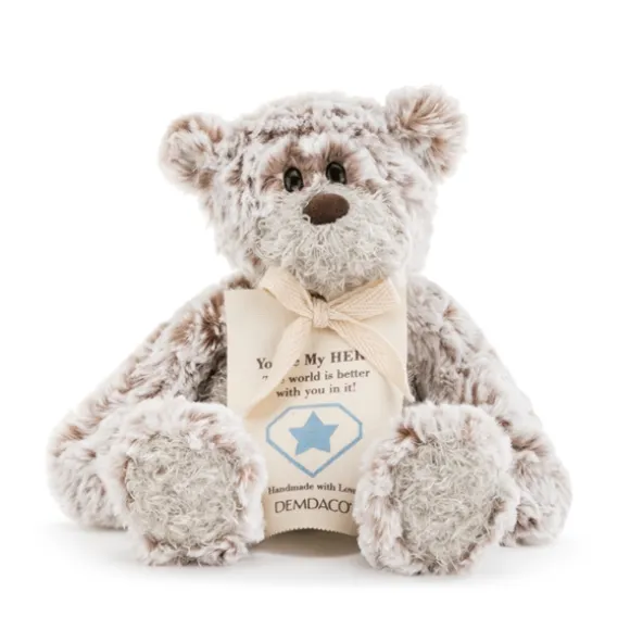 Hero Mini Giving Bear 8.5 Inch Plush Teddy Bear by Demdaco