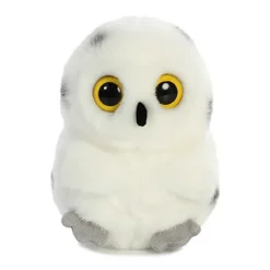 Hoot the Snowy Owl Stuffed Animal 5 Inch Rolly Pet by Aurora