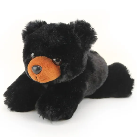 Hug 'Ems Small Black Bear Stuffed Animal by Wild Republic
