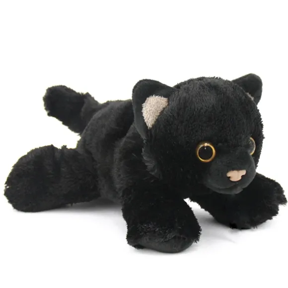 Hug 'Ems Small Black Cat Stuffed Animal by Wild Republic