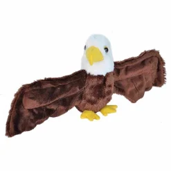 Huggers Bald Eagle Stuffed Animal Slap Bracelet by Wild Republic