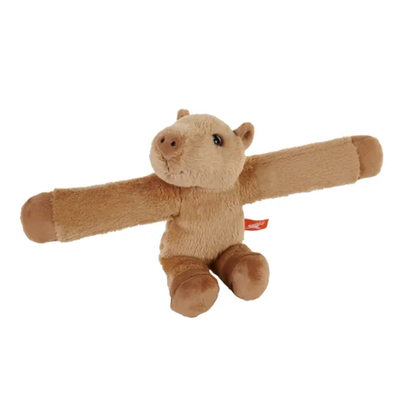 Huggers Capybara Stuffed Animal Slap Bracelet by Wild Republic