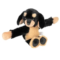 Huggers Dachshund Stuffed Animal Slap Bracelet by Wild Republic