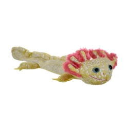 Huggers Glow in the Dark Plush Axolotl Slap Bracelet by Wild Republic