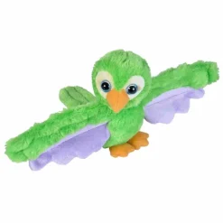 Huggers Green Parrot Stuffed Animal Slap Bracelet by Wild Republic