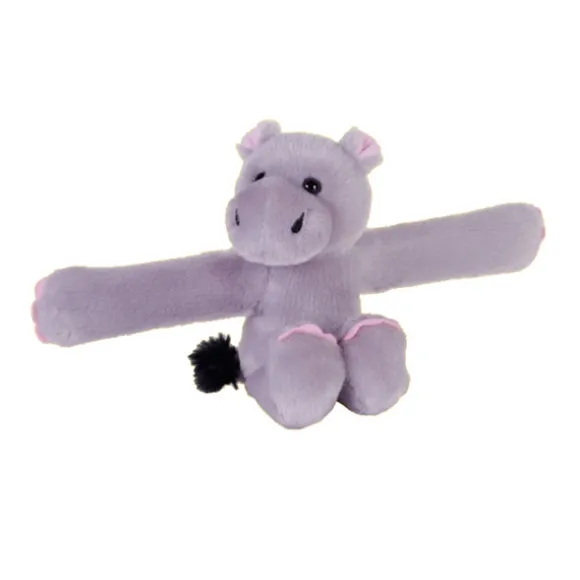 Huggers Hippo Stuffed Animal Slap Bracelet by Wild Republic