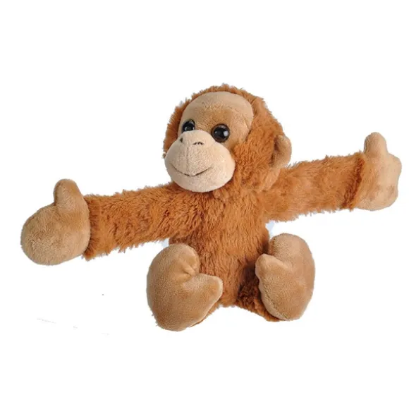 Huggers Orangutan Stuffed Animal Slap Bracelet by Wild Republic