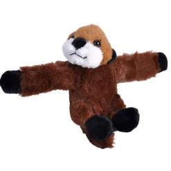 Huggers River Otter Stuffed Animal Slap Bracelet by Wild Republic