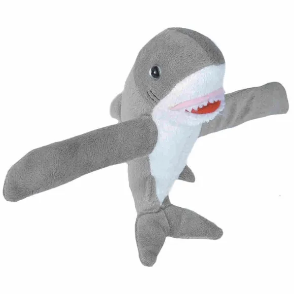 Huggers Shark Stuffed Animal Slap Bracelet by Wild Republic