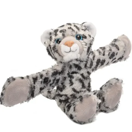 Huggers Snow Leopard Stuffed Animal Slap Bracelet by Wild Republic
