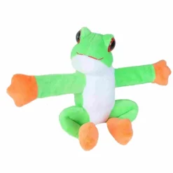 Huggers Tree Frog Stuffed Animal Slap Bracelet by Wild Republic