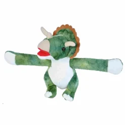 Huggers Triceratops Stuffed Animal Slap Bracelet by Wild Republic