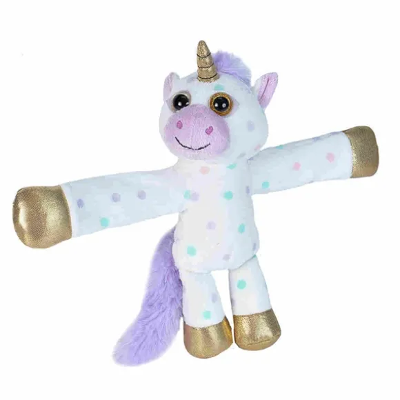 Huggers Unicorn Stuffed Animal Slap Bracelet by Wild Republic