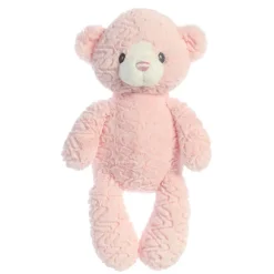 Huggy Bear the Baby Safe Plush Pink Bear by Ebba