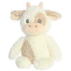 Huggy Clover the Baby Safe Plush Cow by Ebba