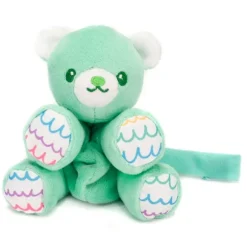 Huggy Huggables Baby Safe Floppy Plush Bear Pacifier Holder by Fiesta