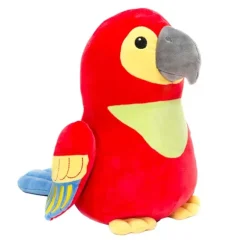 Huggy Huggables Plush Macaw Parrot by Fiesta