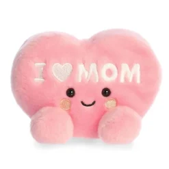 I Love Mom Plush Heart Palm Pals by Aurora