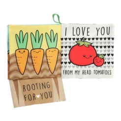 I Love You Veggie Much Soft Baby Book by Ebba
