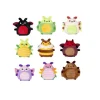 Insects Cutie Beans Plush Mystery Pack with Clip-On Case by Fiesta