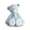 Jumbo Baby Safe Plush Blue Teddy Bear by Demdaco
