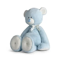 Jumbo Baby Safe Plush Blue Teddy Bear by Demdaco