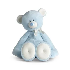 Jumbo Baby Safe Plush Blue Teddy Bear by Demdaco