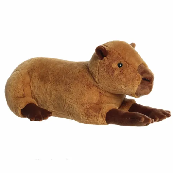 Jumbo Charlie the Stuffed Capybara Super Flopsie by Aurora