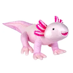 Jumbo Eco-Friendly Cuddlekins Axolotl Stuffed Animal by Wild Republic