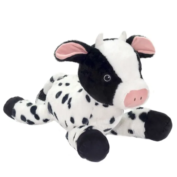 Jumbo Laydown 26 Inch Stuffed Cow by Fiesta