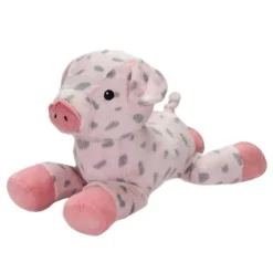 Jumbo Laydown 26 Inch Stuffed Spotted Pig by Fiesta