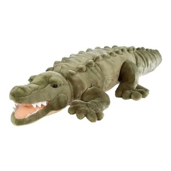 Jumbo Plush Saltwater Crocodile 36 Inch Cuddlekin by Wild Republic