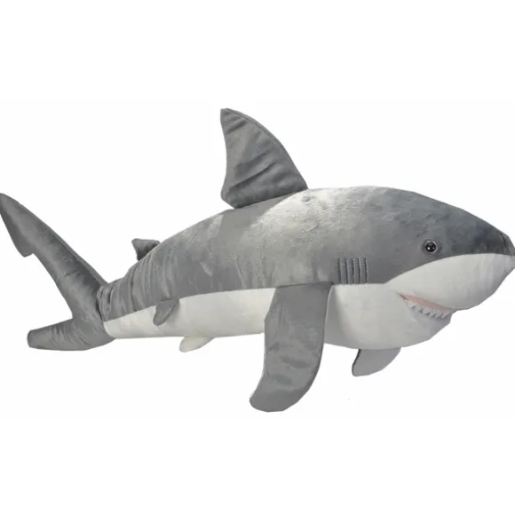 Jumbo Plush Shark 35 Inch Cuddlekin by Wild Republic