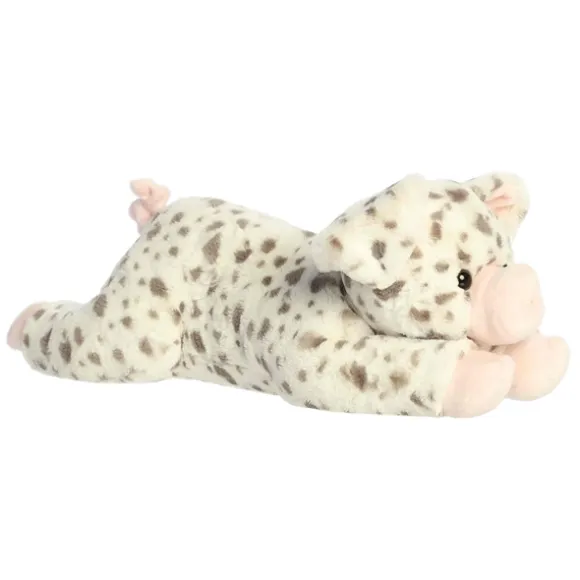 Jumbo Speckles the Plush Spotted Pig 26 Inch Super Flopsie by Aurora