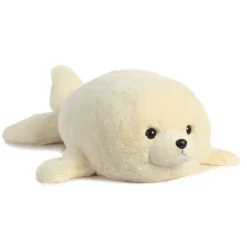 Jumbo Stuffed Baby Harp Seal Super Flopsie by Aurora