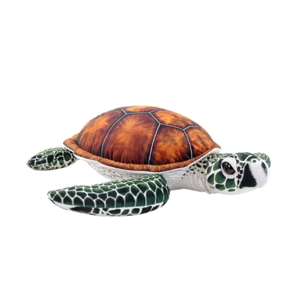 Jumbo Stuffed Green Sea Turtle Living Ocean Plush by Wild Republic