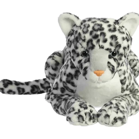 Jumbo Stuffed Snow Leopard Super Flopsie by Aurora