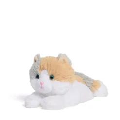 Junior Microwavable Weighted and Scented Calico Cat Stuffed Animal by Warmies