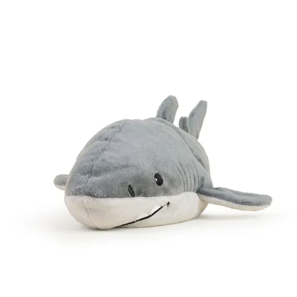 Junior Microwavable Weighted and Scented Shark Stuffed Animal by Warmies