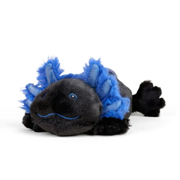 Junior Microwavable Weighted and Scented Black Axolotl Stuffed Animal by Warmies