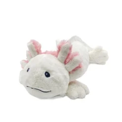 Junior Microwavable Weighted and Scented Axolotl Stuffed Animal by Warmies