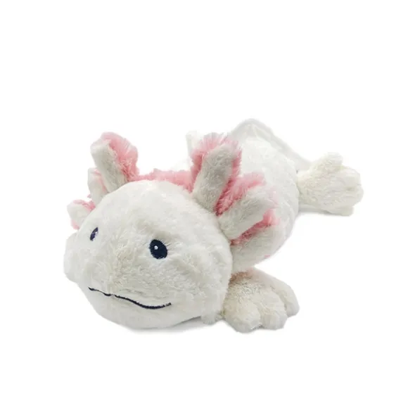 Junior Microwavable Weighted and Scented Axolotl Stuffed Animal by Warmies
