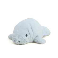 Junior Microwavable Weighted and Scented Manatee Stuffed Animal by Warmies