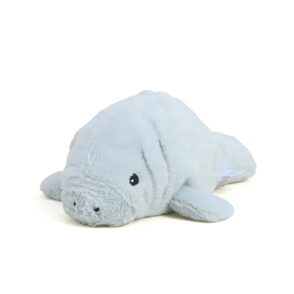 Junior Microwavable Weighted and Scented Manatee Stuffed Animal by Warmies